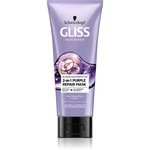 Schwarzkopf Gliss Blonde Hair Perfector regeneračná maska na vlasy pre zosvetlené alebo melírované vlasy 200 ml