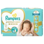 PAMPERS Premium Care Velikost 0, 30 ks