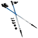 Spokey MEADOW Hole Nordic Walking 2-dielne, systém anti-shock, striebrno-modré