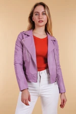 Bigdart 1025 Biker Jacket - Lilac