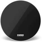 Evans BD22RB-NP EQ3 Resonant Black NO PORT 22" Black Față de rezonanță pentru tobe