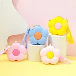 Baby Pacifier Box Safe Silicone Soother Container Holder Box Portable Cartoon Pacifier Storage Box Nipple Case