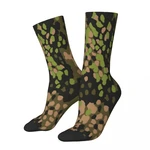 WW2 SS Erbsentarn Camo Camouflage Army Unisex Winter Socks Running Happy Socks street style Crazy Sock