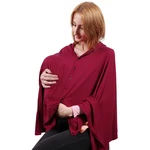 Mother Nursing Covers Soft Long Nursing Scarf Solid Modal Snap Button Baby Stroller Cover Multifunctional