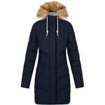 Women's Coat LOAP NAUSIKA Blue/White/Brown