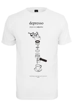 Depresso T-shirt white