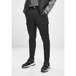 Tapered Double Cargo Pants Black