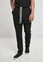 Eco-friendly sweatpants with low crotch black