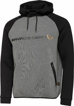 Savage Gear Mikina Tec-Foam Hoodie Dark Grey Melange M