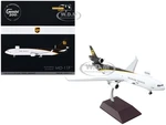 McDonnell Douglas MD-11F Commercial Aircraft "UPS Worldwide Services" White with Brown Tail "Gemini 200 - Interactive" Series 1/200 Diecast Model Air