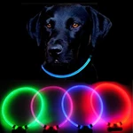 Reedog Full Light USB wiederaufladbares Leuchthalsband für Hunde und Katzen - červená  L