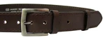 Penny Belts Pánský kožený opasek 25-1-40 brown 110 cm