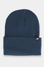 4F Men's Double-Layer Winter Beanie Dark Blue