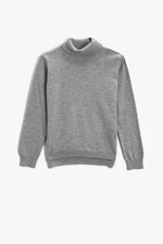 Koton Girls' Gray Sweater