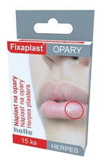 FIXAPLAST Náplast HERPES na opary 15 ks