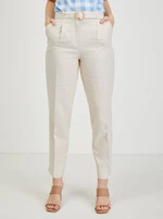 Beige women's trousers ORSAY - Ladies