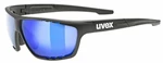 UVEX Sportstyle 706 CV Black Mat/Colorvision Mirror Blue Fahrradbrille