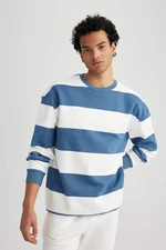 DEFACTO Boxy Fit Long Sleeve Sweatshirt