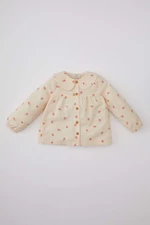 DEFACTO Baby Girl Baby Collar Twill Shirt