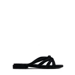 Šľapky - FURLA ESSENTIAL SANDAL T. 20 - CAMOSCIO čierne