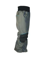 Children's softshell pants SUMMER / gray-black