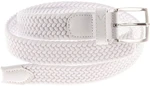 Alberto Basic Braided Mens White 105 cm Cinture