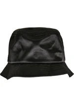 Satin Bucket Hat Black