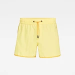 G-STAR Plavky - Carnic solid swimshorts žlté