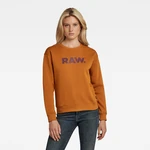 Mikina - G-star RAW Pacior sweat r oranžová