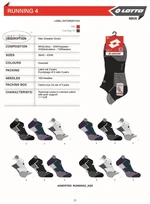 Raj-Pol Man's 3Pack Socks M Lotto Running