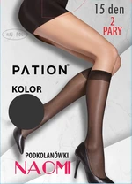 Raj-Pol Woman's Knee Socks Pation Naomi 15 DEN