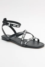 Sandals - MICHAEL KORS TASHA FLAT SANDAL black