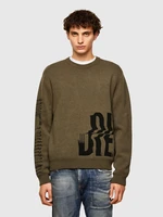 Diesel Sveter - K-MARRA KNITWEAR olivovo-zelený