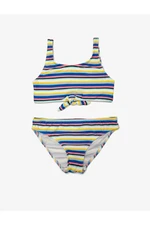 Koton Girls' Colorful Striped Swimwear