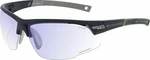 R2 Racer Charcoal Black/Clear To Grey Photochromatic/Bluelight Blocker Okulary rowerowe