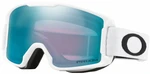 Oakley Line Miner Youth 709534 Matte White/Prizm Sapphire Iridium Okulary narciarskie