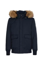 Bunda - Tommy Hilfiger ROCKIE DOWN BOMBER modrá