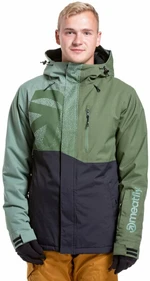 Meatfly Shader Mens SNB and Ski Jacket Sea Spray XL Giacca da sci