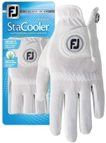 Footjoy StaCooler Blanco Mano izquierda ML Guantes de mujer