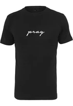 Pray EMB Tee Black