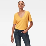 G-STAR T-shirt - Core ovvela v t wmn ss yellow