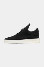 Semišové sneakers boty Filling Pieces Low Top Suede Organic černá barva, 10122791861