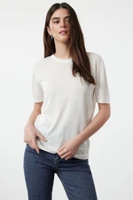 Trendyol Ecru Basic Knitwear Blouse