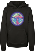 Children's Mushroom Hoody Black