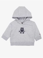 Gray kids sweatshirt Tommy Hilfiger - Girls