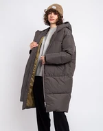 Embassy of Bricks and Logs Elphin Puffer Coat Black olive M