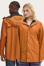 Nepromokavá bunda Rains Jacket W3 oranžová barva, přechodná, 12010-63