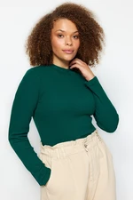 Trendyol Curve Dark Green Knitted Body