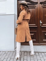 Women's autumn coat NANCY camel Dstreet