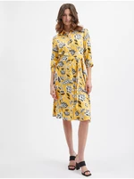 Orsay Yellow Women Floral Dress - Women